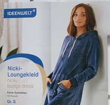 Nicki Loungekleid mit Kapuze Gr. S