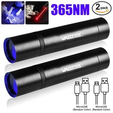 2X 365nm UV LED Taschenlampe