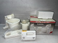 NEU DDR RG28 Mixer Rührgerät mix Set Komplett unbenutzt Schneebesen Knethaken