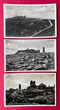 3 x Foto AK HARZ 1935 Brocken