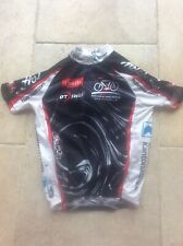 Max Hurzeler Fahrradurlaub rot schwarz weiß klein Herren Vintage Radtrikot 