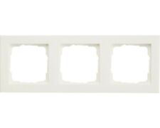 Gira 021322 Abdeckrahmen 3-fach E2 reinweiß matt