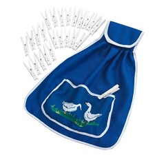 Wäscheklammerbeutel mit 24