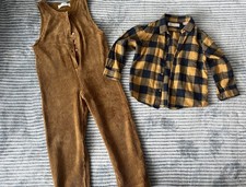 Zara Latzhose Jeans Gr