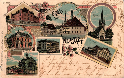 Litho gruss aus - litho, neustadt