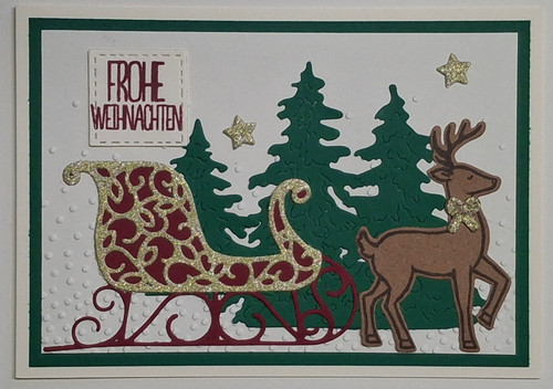 Karte weihnachten - karte, zu