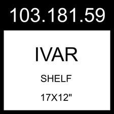 IKEA IVAR Shelf Pine  17x12"