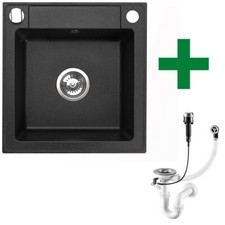 Granitspüle 44x46 cm Einbau