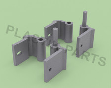 TÜRSCHARNIER HYMER bis 1998 geteilte TÜR Wohnmobil Wohnwagen Scharnier