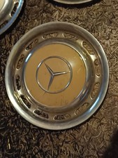 Oldtimer Mercedes Radkappen 1 Stück  beige 