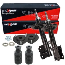 2x MAXGEAR Stoßdämpfer L+R + Rep-Satz Vorne für MITSUBISHI COLT 6