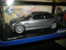 1:18 Solido BMW M3 CSL E46 silver/silber 2003 in OVP