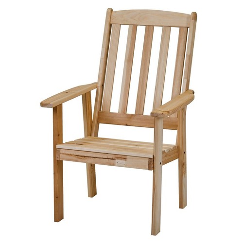 Gartensessel holzsessel kiefer - gartensessel,