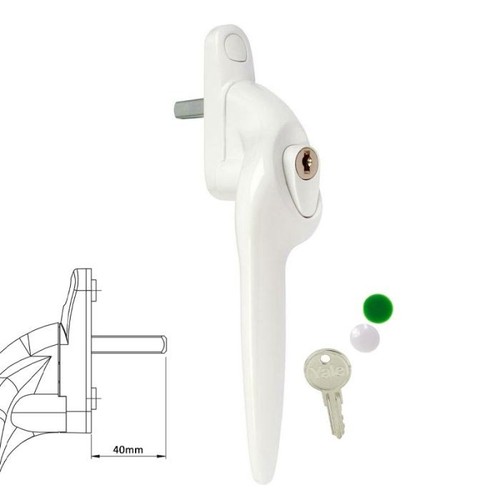 Yale quartus fenstergriff - quartus,