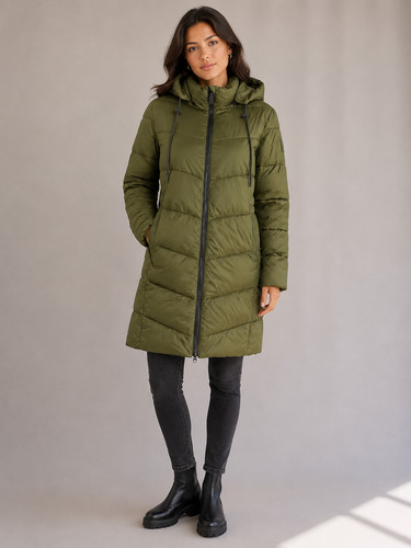 Kaffe daunenjacke kasusanne - daunenjacke,