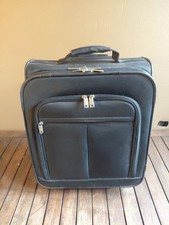 Pilotenkoffer / Trolley Schwarz mir 2 Rollen & Teleskopgriff Angebot!