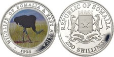 250 Shillings Somalia, 1998