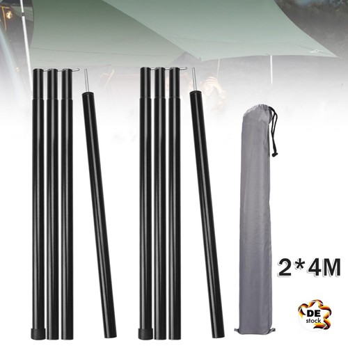 200cm zeltstangen teleskop - 2x,