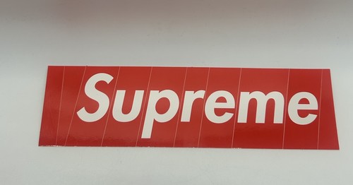 Supreme box logo sticker - logo,
