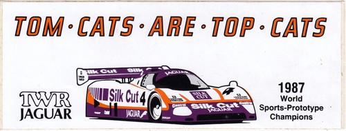 Twr silk cut jaguar - silk, xjr-8