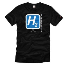 Wasserstoff H2 Chemie Hydrogen Element Antrieb Periodensystem T Shirt #39178