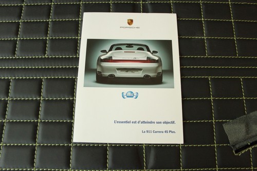 Rar prospekt brochure porsche - rar,