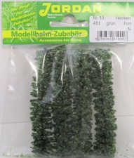 Spur N Jordan Modellbau  [10]  Hecken grün ca.7 cm 4 Stück OVP NEU
