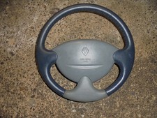 Lenkrad Lederlenkrad Airbaglenkrad 7700420397 blau Lochleder Renault Twingo C06