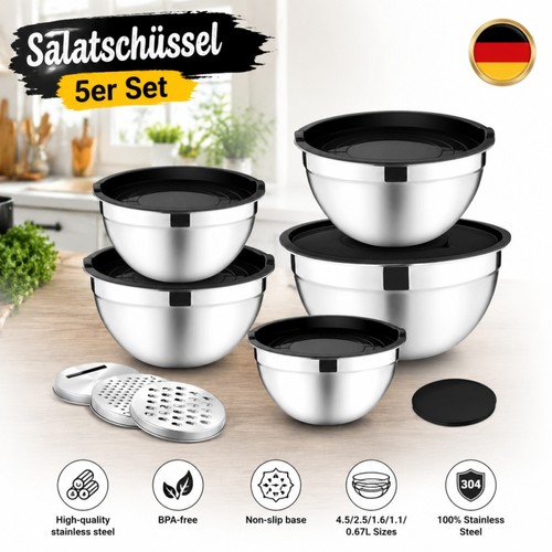 Salatschüssel 5er set - salatschüssel, 5er-set