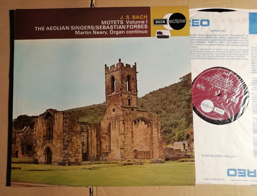 Bach motets vol - motets, aeolian