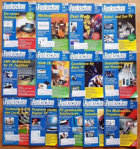 26x funkschau 1996 kompletter - funkschau,