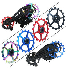 10-17T Zähne Fahrrad MTB Schaltrolle Schaltröllchen Schaltwerk Schaltwerkröllche