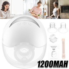 Handfreie Milchpumpe 4 Modi 12 Stufen Tragbare LED elektrische Milchpumpe DE