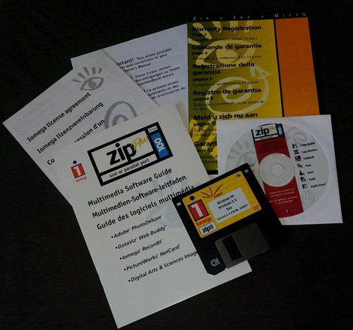 Iomega zip100 plus scsi - iomega,