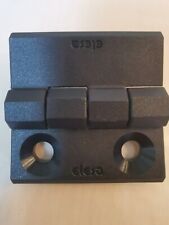 Scharnier elesa, Form D - 2x Bohrungen für Senkschrauben, 2x Gewindestifte, K