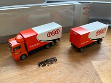 Herpa MAN TGA Hängerzug TNT 1:87 mit OVP