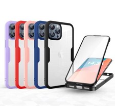 360 Grad Handyhülle für Apple iPhone 16 / 16 Pro / 16 Pro Max Rundum Schutz Case