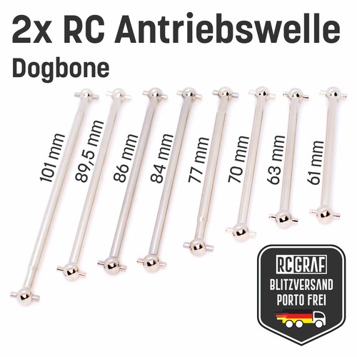 Dogbone antriebswelle - rc,