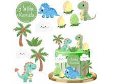 Dinosaur Essbar Rex Dino T-Rex Party Tortenaufleger Torte Geburtstag Zuckermasse