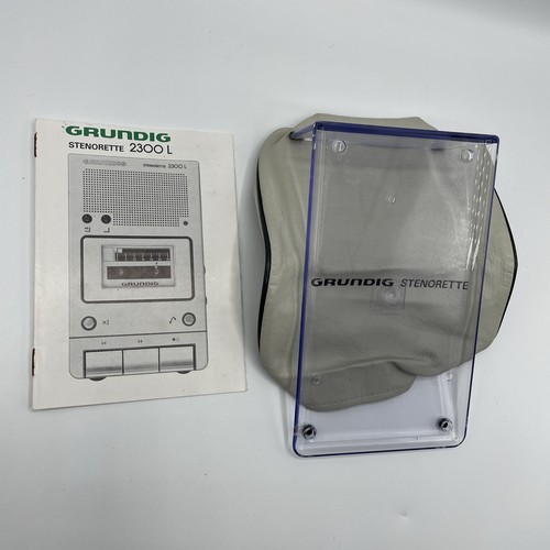 Grundig stenorette 2300 - stenorette, l