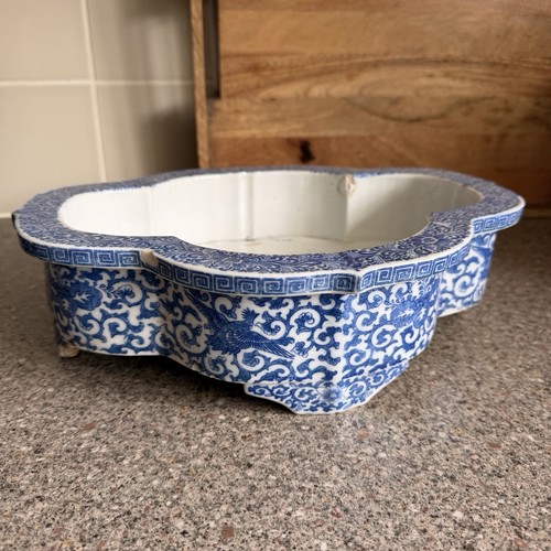 Vintage antik blau weiß - vintage, /