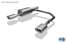 Fox Duplex Sportauspuff Opel