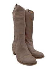 ANGEL Kurzstiefel Damen Stiefel Gr. DE 37 wollweiß Casual-Look