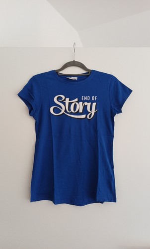 Blaues shirt damen mit - blaues, t-shirt