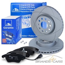 ATE POWERDISC BREMSSCHEIBEN +CERAMIC BELÄGE VORNE FÜR VW GOLF 5 6 PASSAT B6 B7