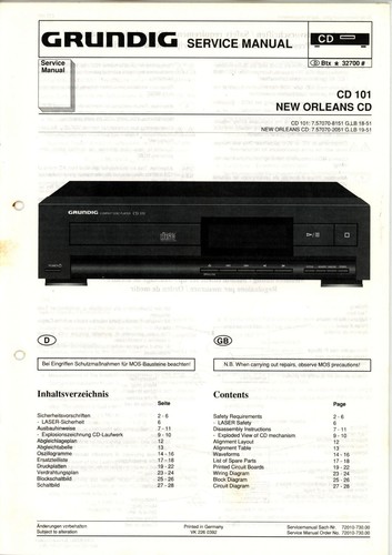 Grundig service manual - grundig,
