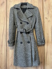 Vintage Wollmantel grau