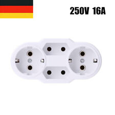 4 Fach Mehrfachstecker Steckdosen Steckdosenverteiler Mehrfachsteckdose Adapter