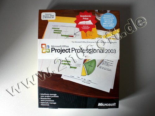 Project 2003 professional - professional, (ae)