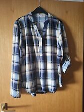 Neue karierte Bluse ( Holzfällerhemd ) in 44 mit Krempelärmel